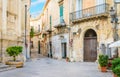 Scenic sight in Lecce, Puglia, southern Italy. Royalty Free Stock Photo